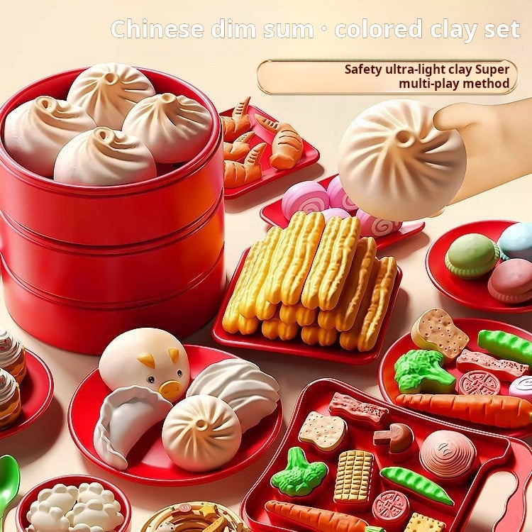 Role Play Area—Chinese Dim Sum Set