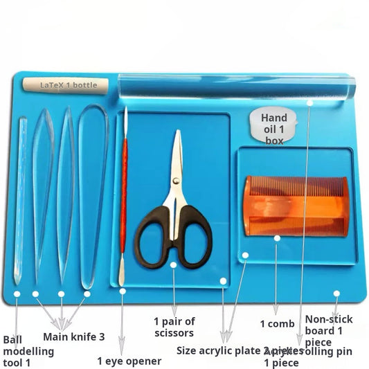 Dough modeling tools——13 piece set
